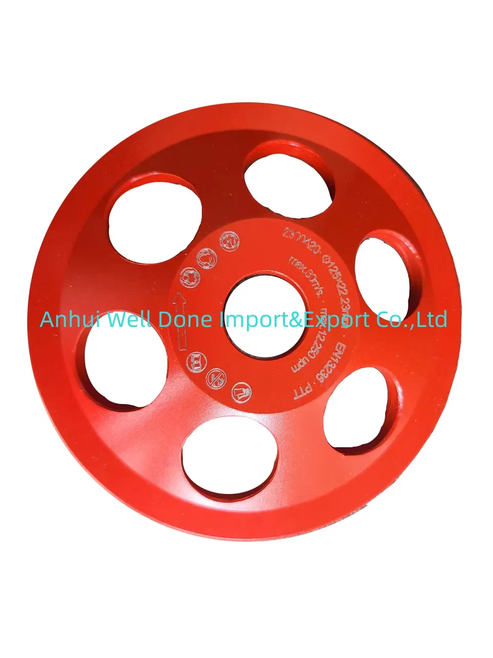 115/125/180mm 22.23mm Arbor for PCD Grinding Cup Wheel