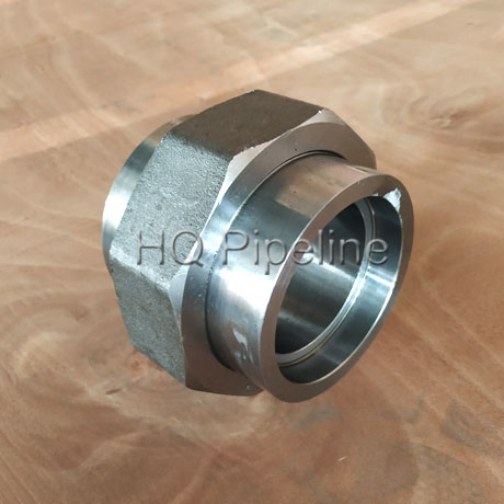 2000#3000# High Pressure Forged Steel Threaded Pipe Fittings A105 NPT Thread Union