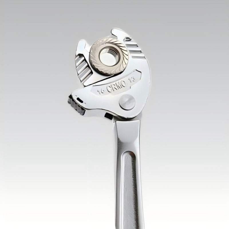 Crab-Claw Self-Adjusting Wrench - Industrial Grade Quick-Set Ratcheting Spanner with Wide Opening