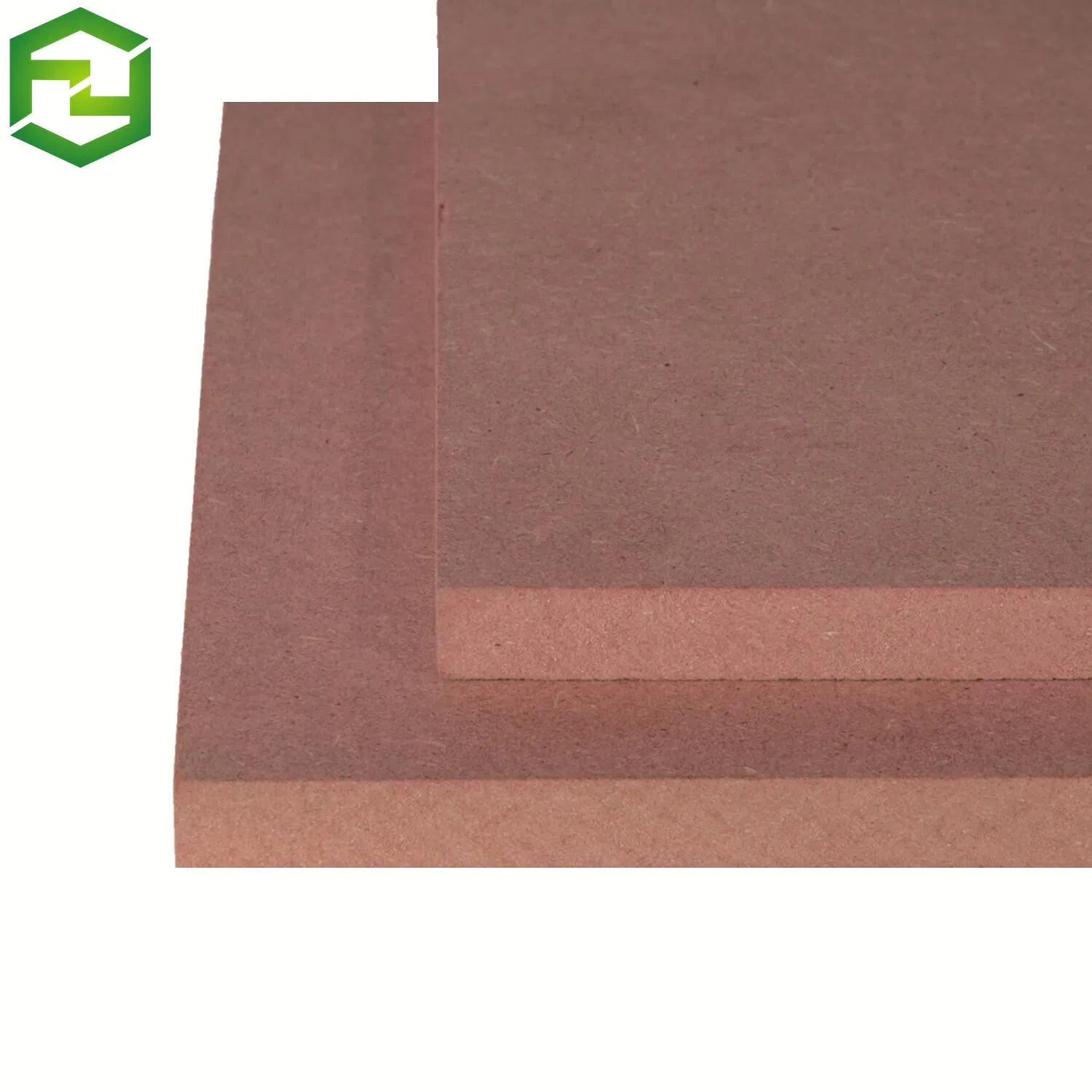 1220X2440X18mm B1 Red Color Fireproof Fire Retardant Fiberboard MDF/HDF Board