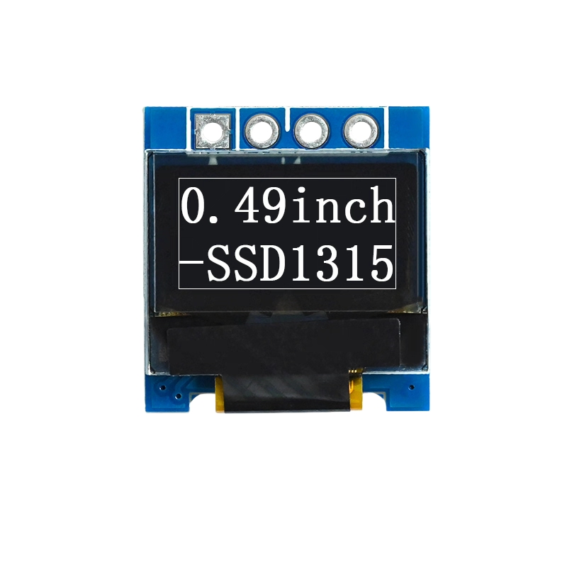 0.49 Inch 64X32 SSD1315 Drive IC White Color Iic Interface OLED Display Module