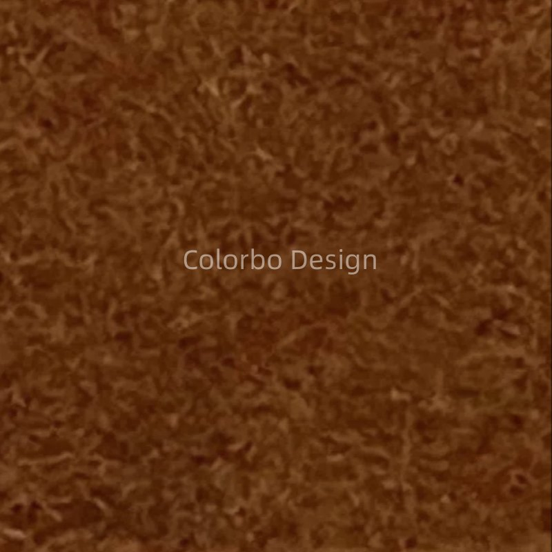 Class A Fire Retardant Interior Acoustic Ceiling Material CBB39 Red Brown Polyester Fiber 9mm Panel