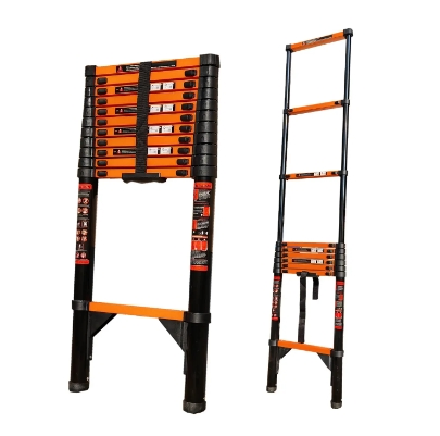 Carbon Steel Single Sided Telescopic Ladder