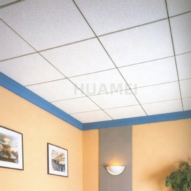 Wholesale Soundproofing Ceiling Fiberglass Ceiling Acoustical Tile Factory Glass Wool Ceiling Panel
