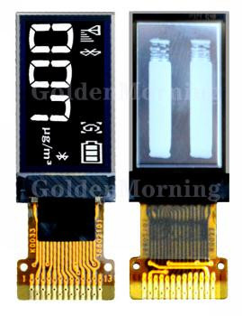 16*2 OLED Display 1/16 Duty 6800 Interface White Color Small OLED Display
