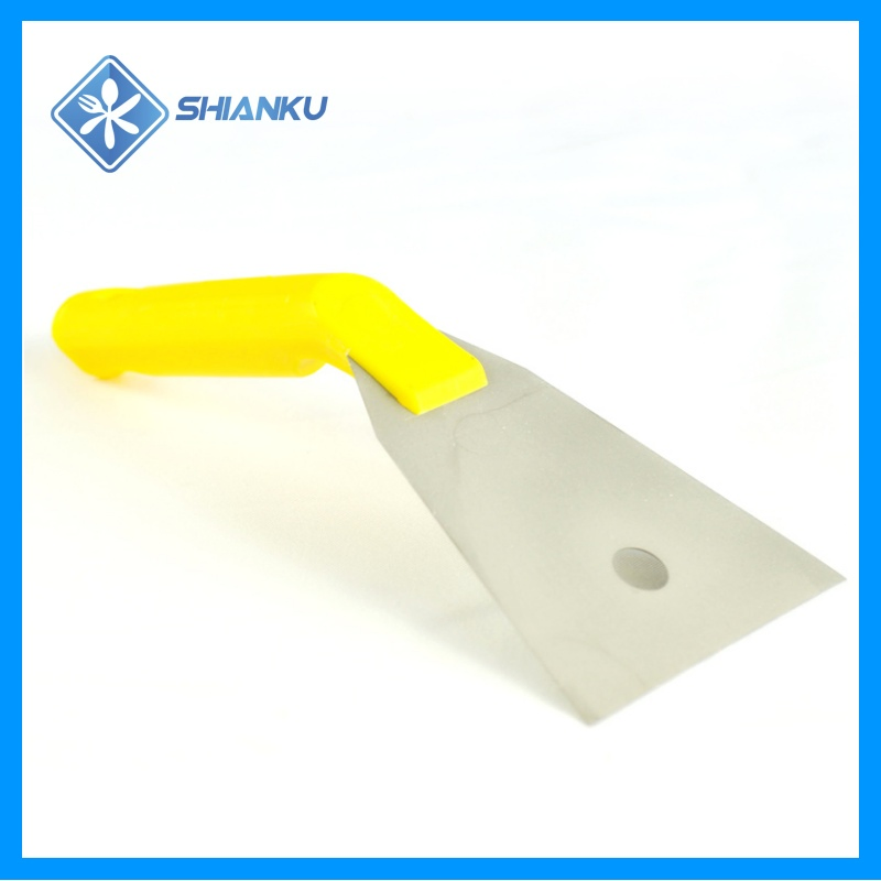 Shianku Industrial Food Grade 304 Stainless Steel Countertop Cleaning Bench Hand Scraper
