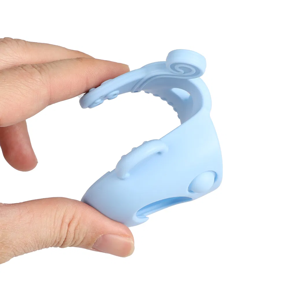 Monkey Shoe Silicone Baby Teether Toy
