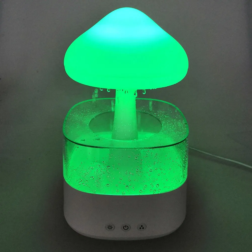 Yichen New Design 3 in 1 Aroma Diffuser Rain Cloud Mist Discharge Humidifier with 7 Changing Colors Night Light