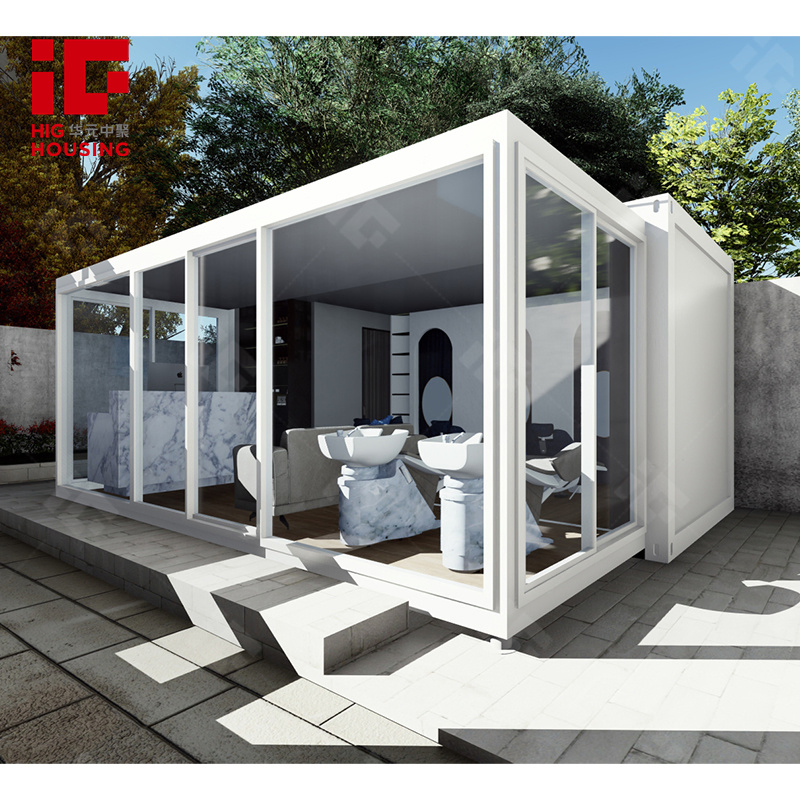 Single Wing Prefabricated Mobile Living Unit Expandable Container House for Home