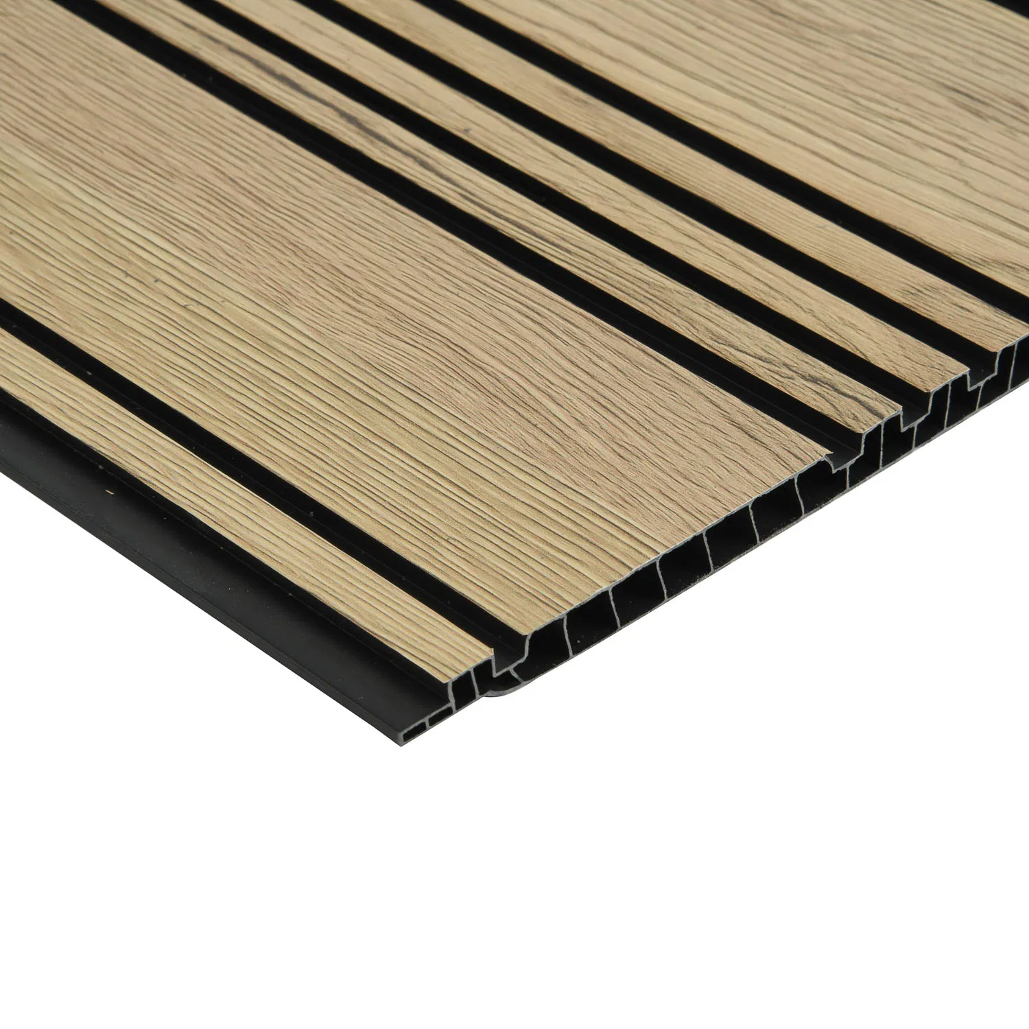 Cost-Effective Home Decoration Quick-Install Waterproof Wood Grain PVC Ceiling Panels