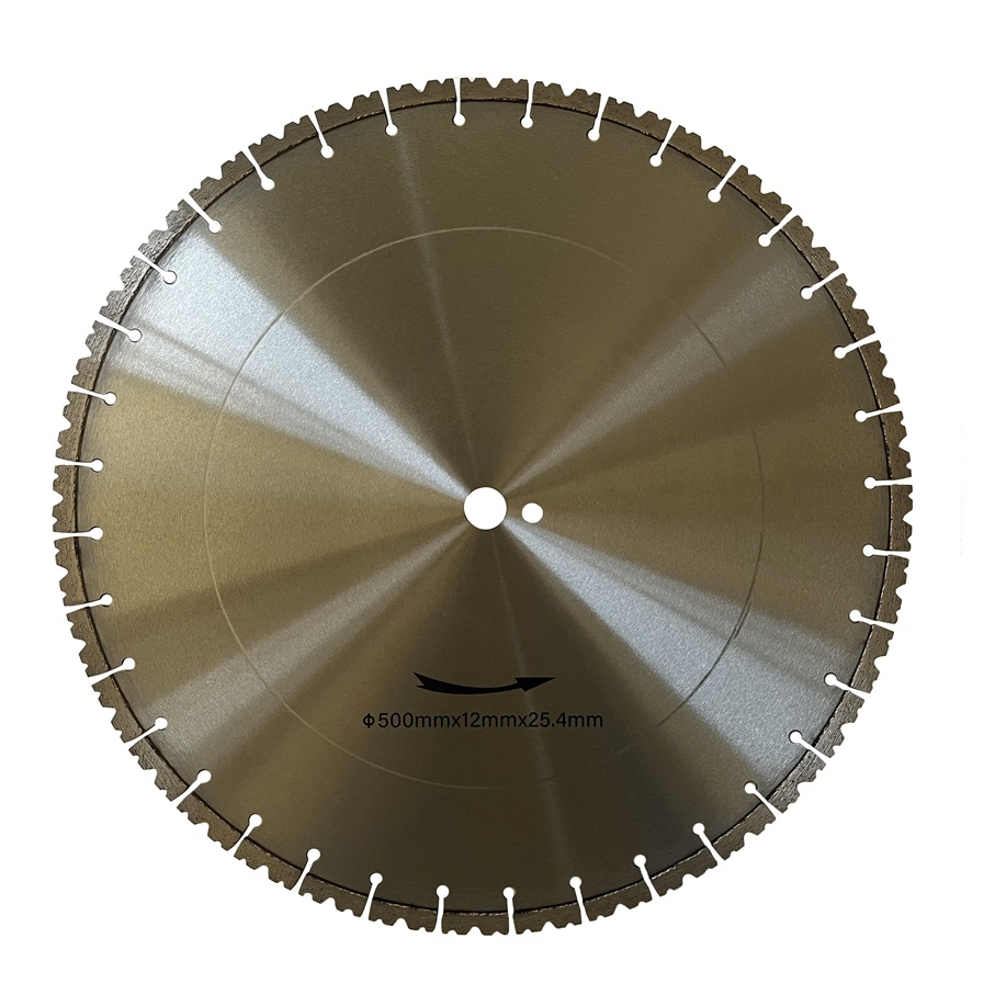 14" Hard Reinforced Cured Concrete Fast Cutting Diamond Saw Blade