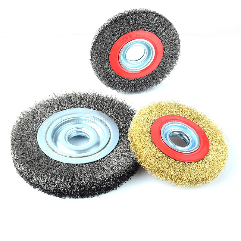 Латунная проволочная щетка-колесо для дрели