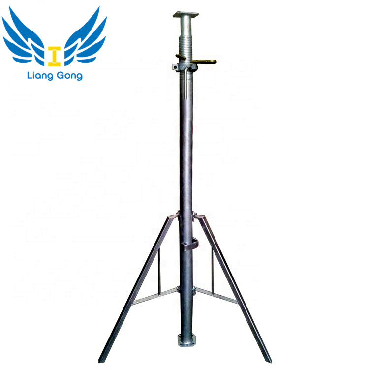 Lianggong Galvanized Adjustable Q235 Heavy Duty Steel Props and Tripods