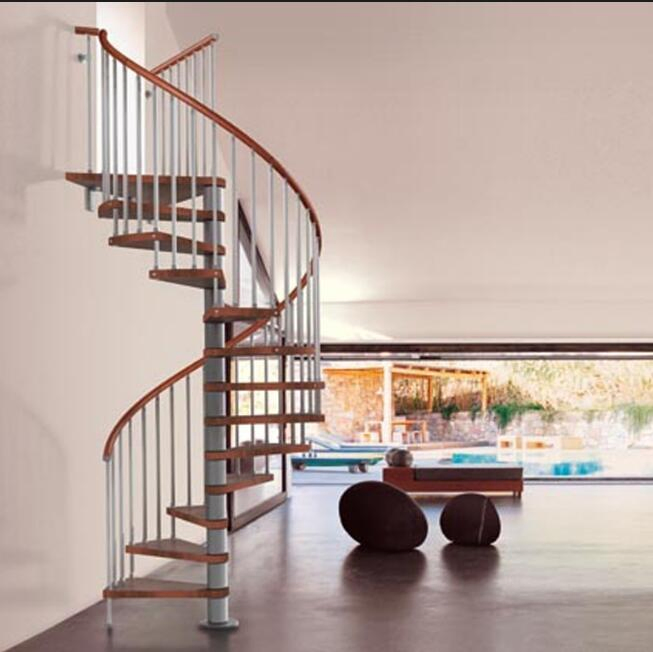 Factory Customized House Low Cost Spiral Stairs for Sale in Philippines