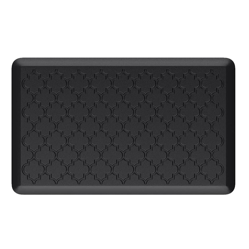 Kitchen Floor Mat Anti-Fatigue Factory Direct Thickened Long Strip Amazon PVC Leather