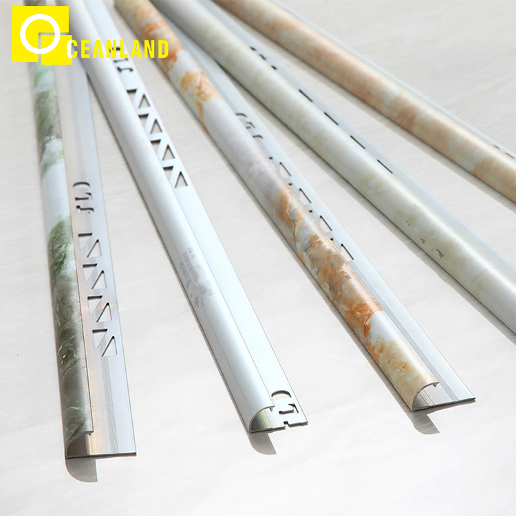 Foshan Customized Decorative Aluminum Gold Trim Tile Accessory