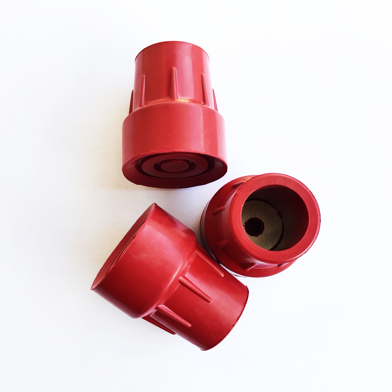 Walking Stick Rubber Walking Stick Tips Cane Tips Non Slip Rubber Crutch Tip 19mm for Chair Leg End Protector