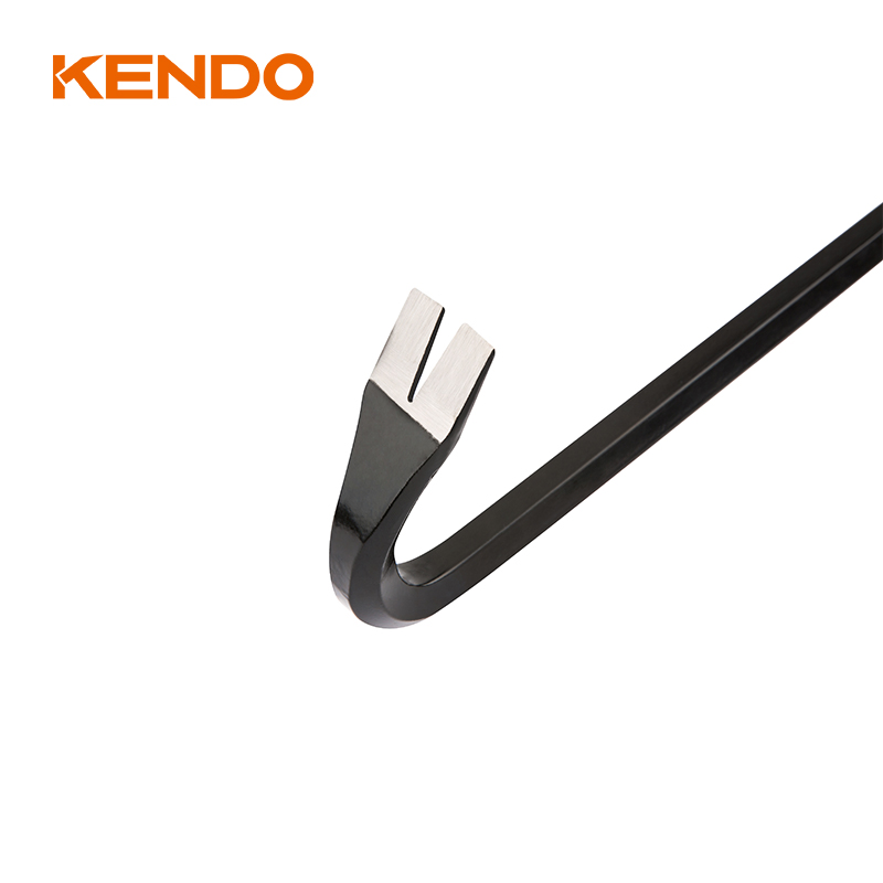 Kendo American Type Wrecking Bar Corrosion Resistant Black Powder Coated Blade with Polished Tip