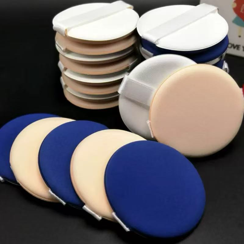 Factory Direct Supply Air Cushion Puff Non-Latex Foundation Round Sponge Puff