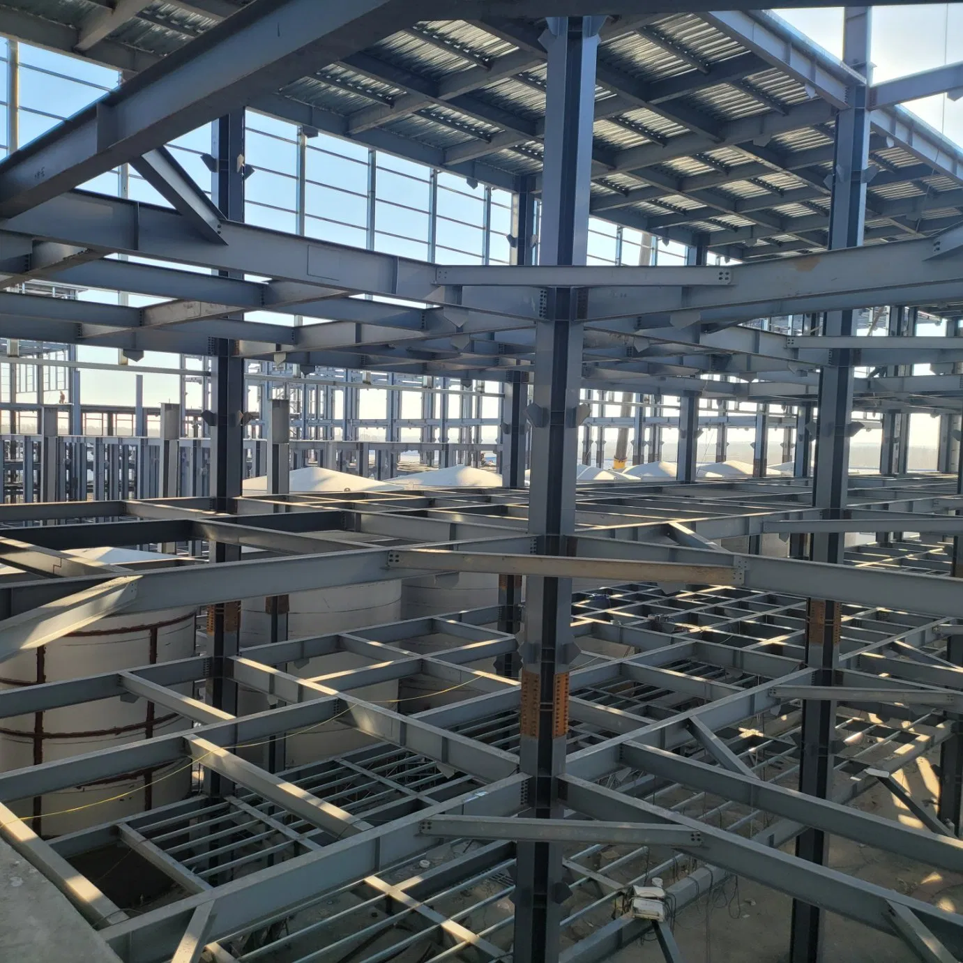 Prefabricated Metal Building Componets Steel Structure Welded Column Beam