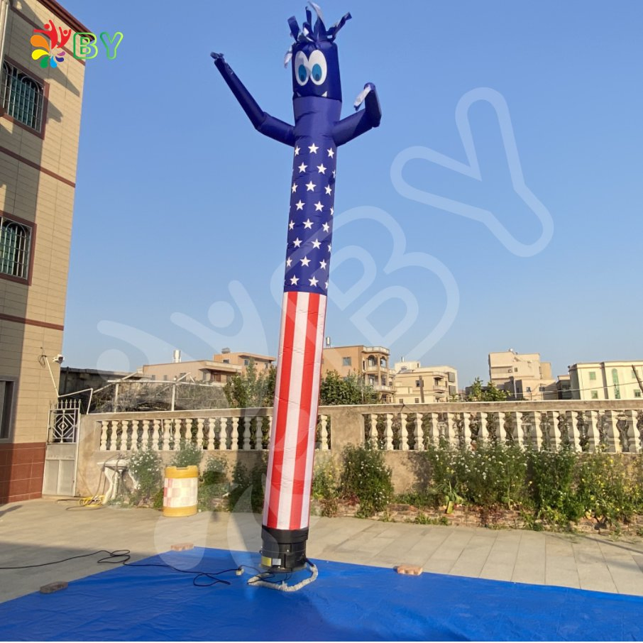 Boyan Wholesale Custom Advertising Air Dancer Santa Mini Inflatable Dancer Hot Sale