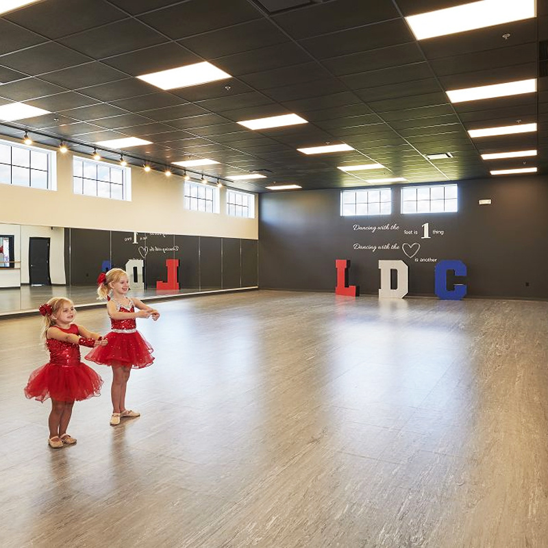 ПВХ-виниловое покрытие для танцевальных студий