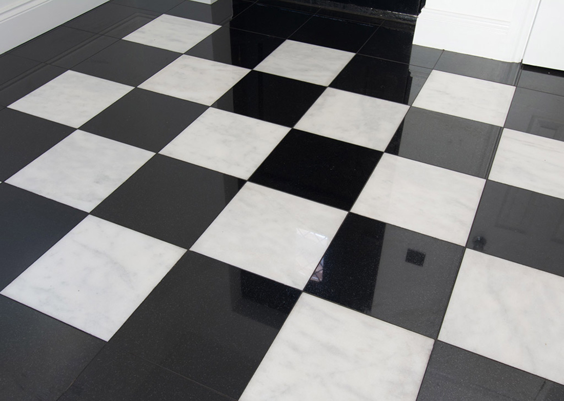 Гранитная плитка Absolute Black 600x600 мм для пола