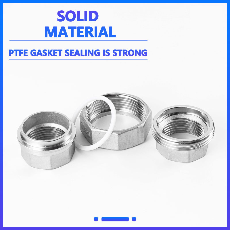 Factory Direct Sales SS304 Pipe Fittings Thread Union for Pipeline Connection System