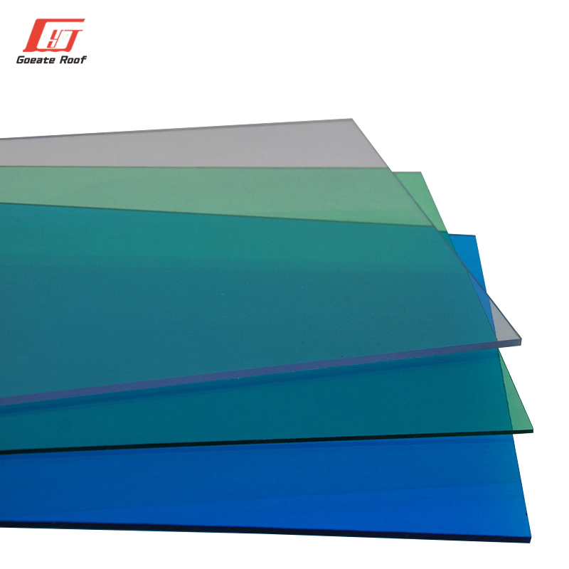 Factory Price Weather Resistance 100% Virgin PC Material Transparent Polycarbonate Solid Sheet