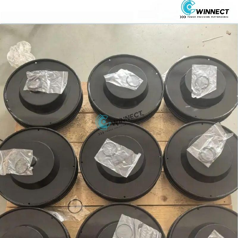 Гидравлическая кабельная катушка с автоподмоткой для автовышек