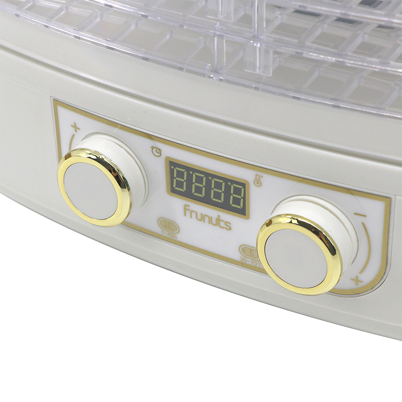 5 Trays Home Adjustable Temperature Vegetable Fruit Food Dehydrator