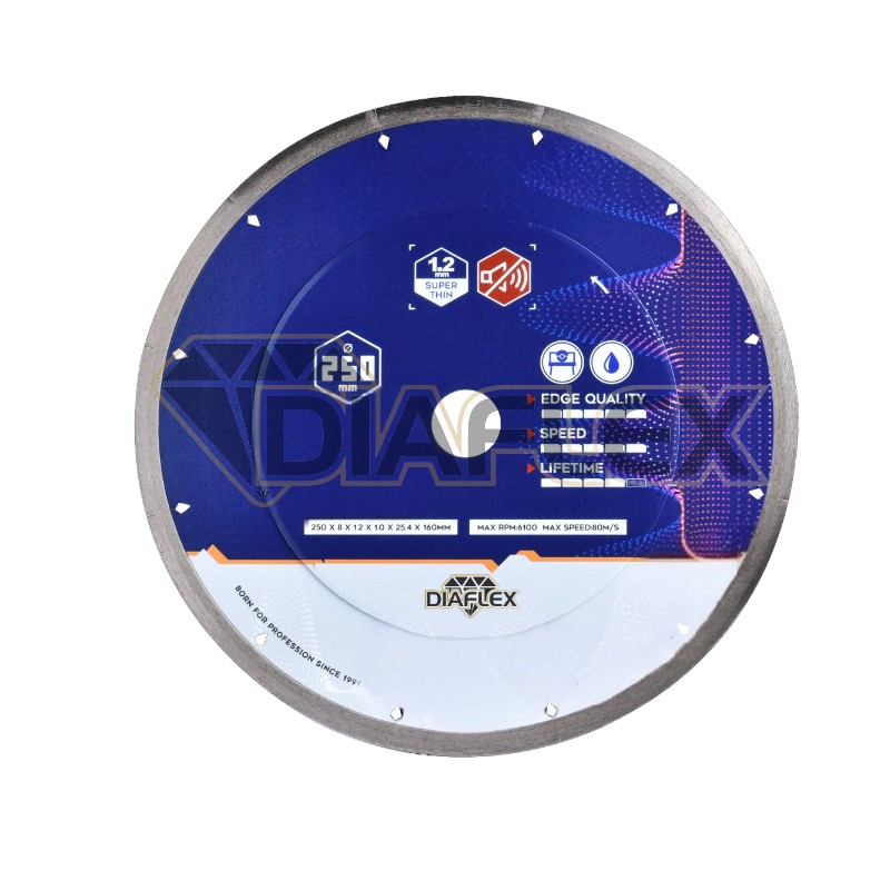 Diaflex Silencer Diamond Saw Blade with Custom Color Choices