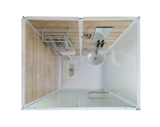 Prefab Toilet Bathroom Shower Cabin Integrated Bathroom