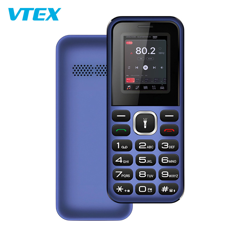 Кнопочный телефон 4G с экраном 1.77 дюйма, 1400mAh