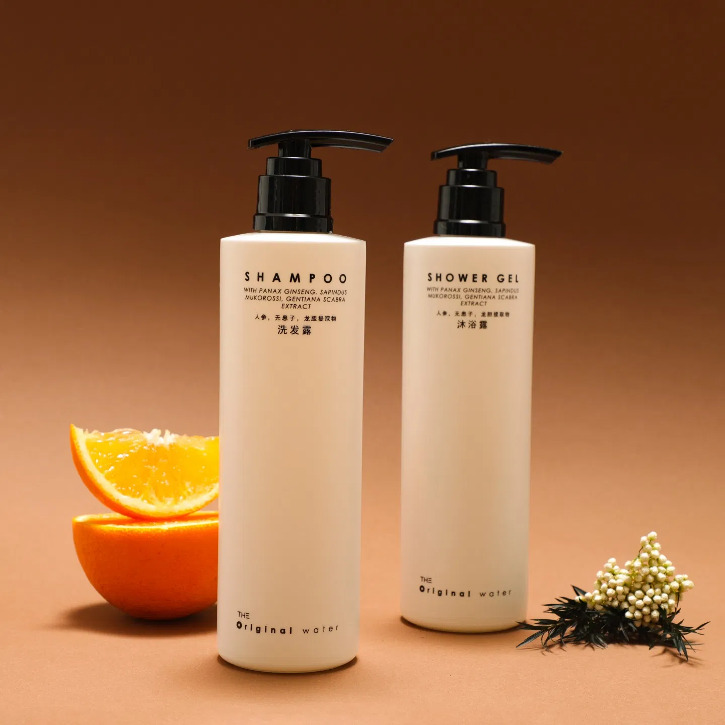 Bulk Premium Luxury Hotel Toiletries Supply Professional Moisturizing Nourishing Shampoo and Conditioner Set