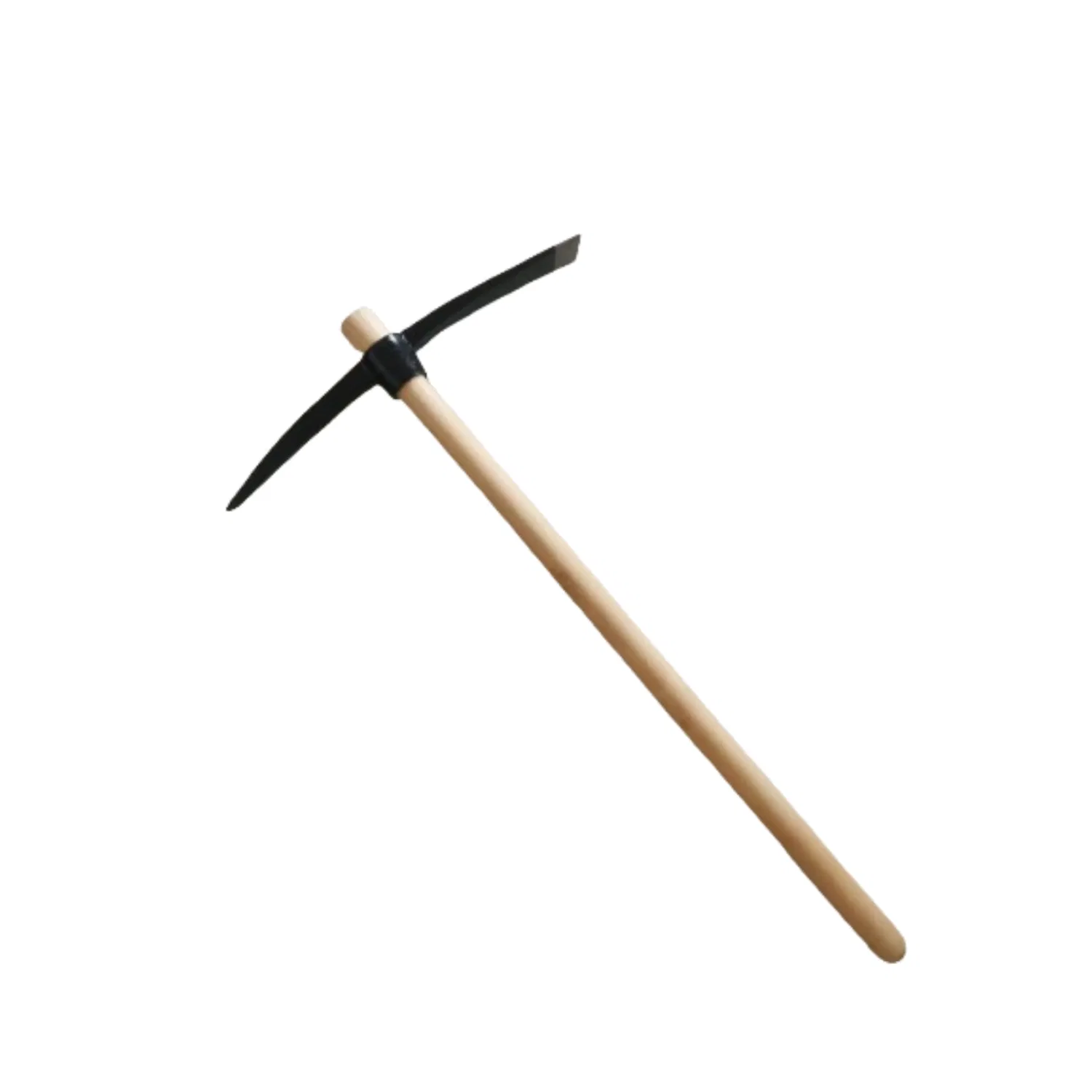 High-Quality Farming Pickaxe with Custom Wooden Handle - Factory Direct Supply