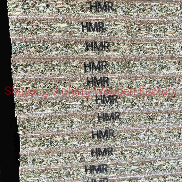 4*8FT 4*9FT 4*10FT OSB Lsb Pb Hmr Green Color Particle Board Chipboard Melamine Face Particleboard