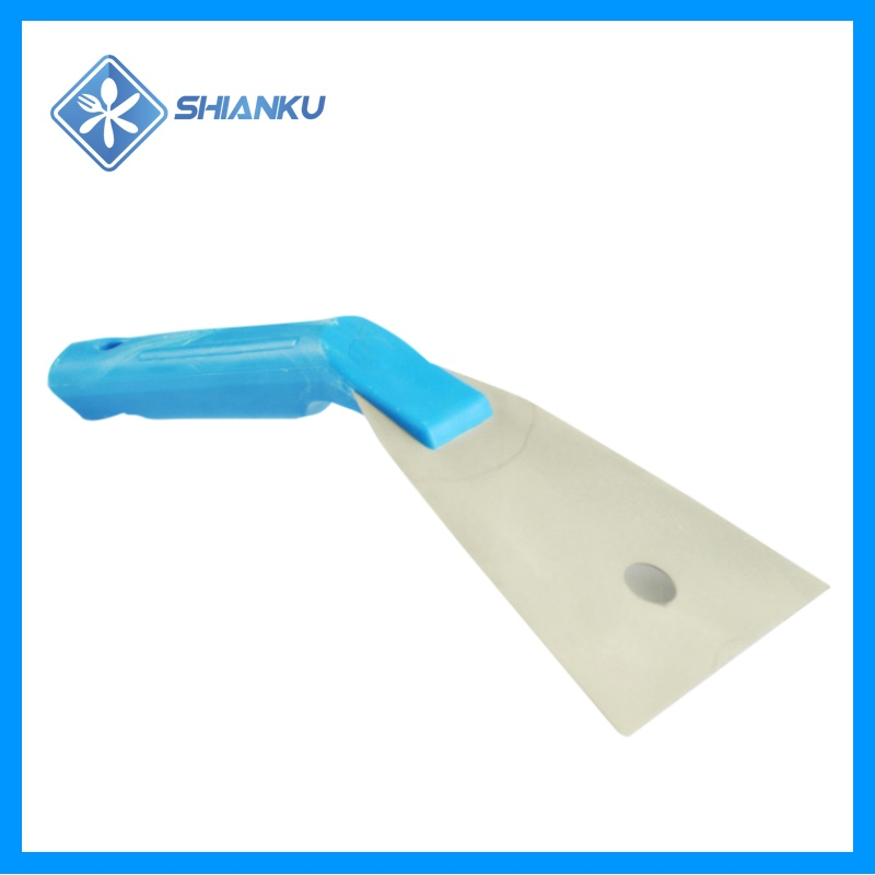Shianku Industrial Food Grade 304 Stainless Steel Countertop Cleaning Bench Hand Scraper
