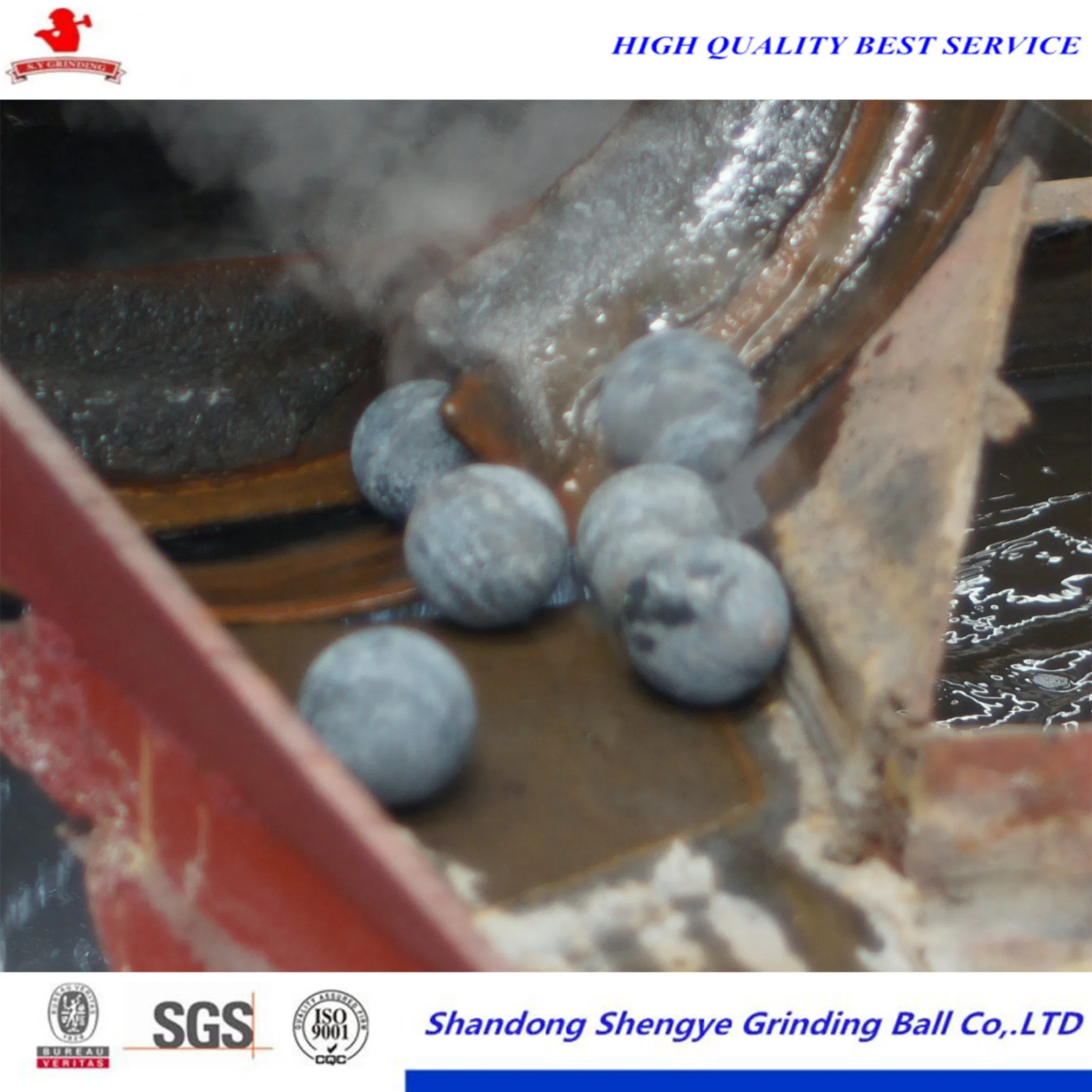 Кованые стальные шары для мельниц SAG