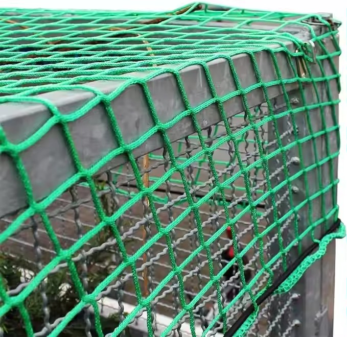 Heavy Duty PP Durable Knotted Container Trailer Nets Pickup Trucks Net Van Net for Safety Protection