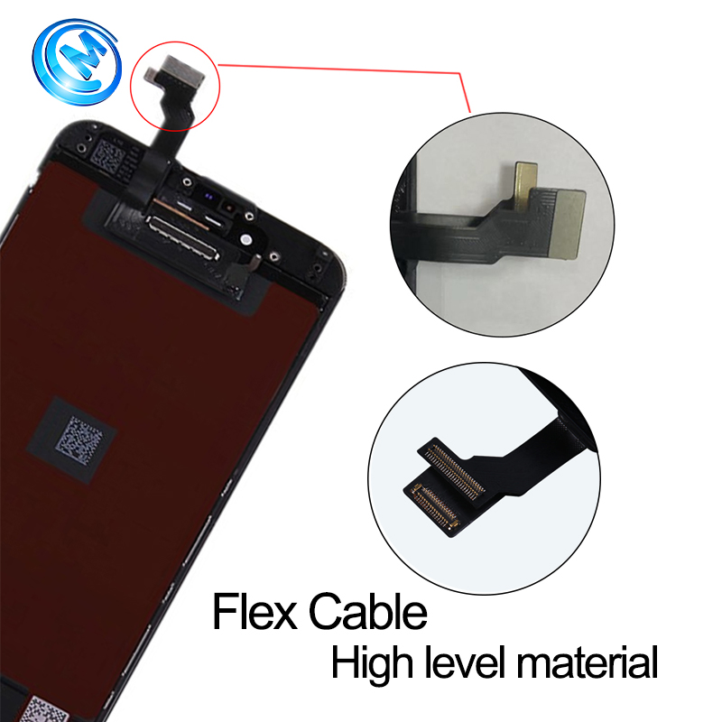 White LCD Screen Assembly for iPhone 6plus Telefone