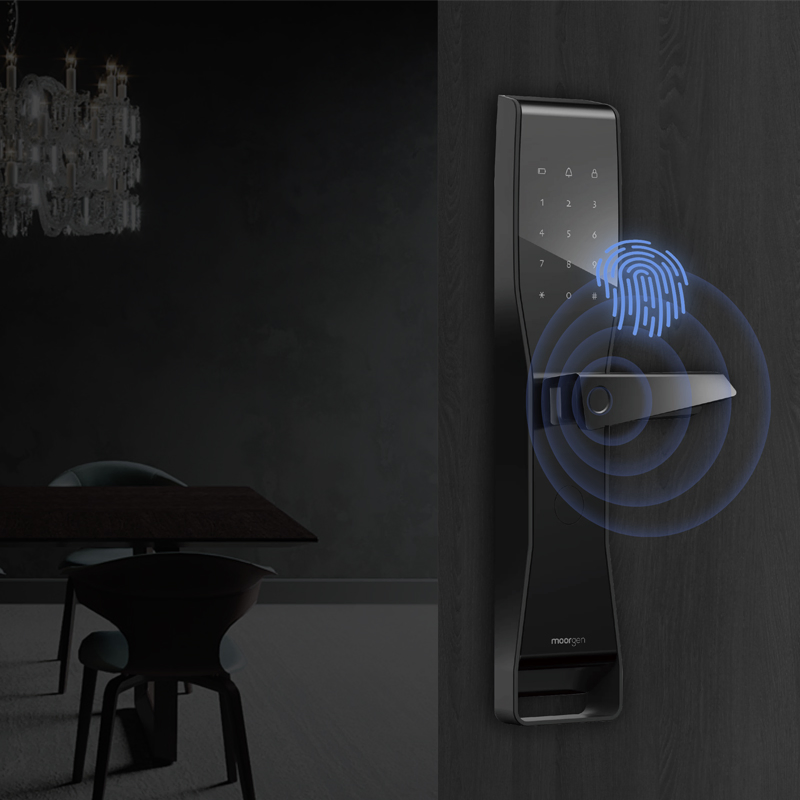 Fingerprint Smart Door Lock Card Digital Electric Keyless Door Lock Smart Lock