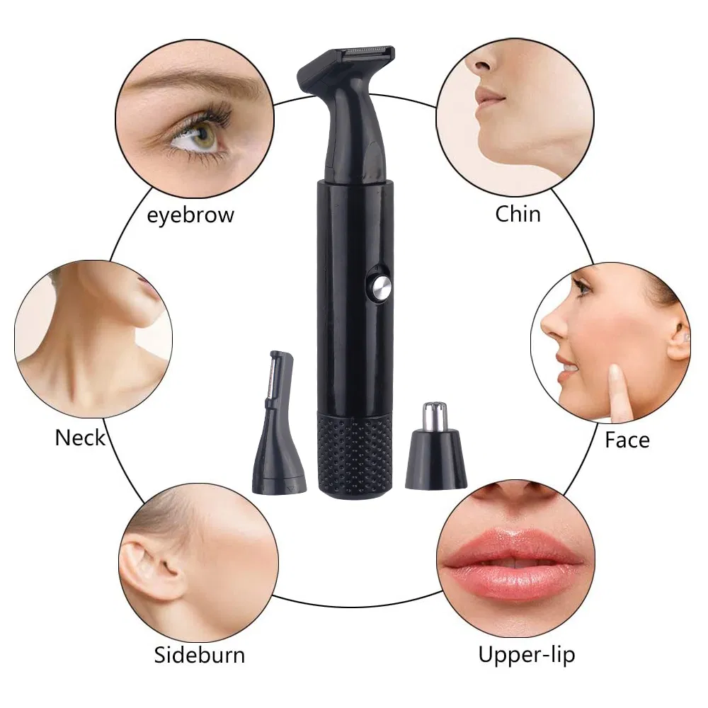 Stock 3 in 1 Nose Trimmer Set Multi-Function Ear Nose Hair Trimmer