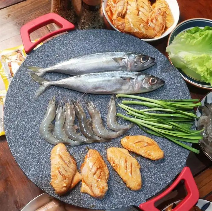 New Most Popular Korean Style Multifunctional Indoor Non Stick Electric Baking Pan Kitchen Appliance