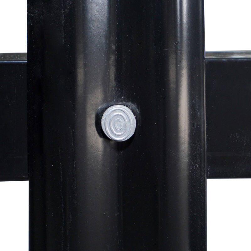 Powder Coated 2.4m High 'w' Section Palisade Security Fencing