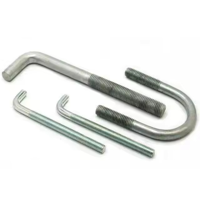 Анкерный болт L-образный с гальваническим покрытием