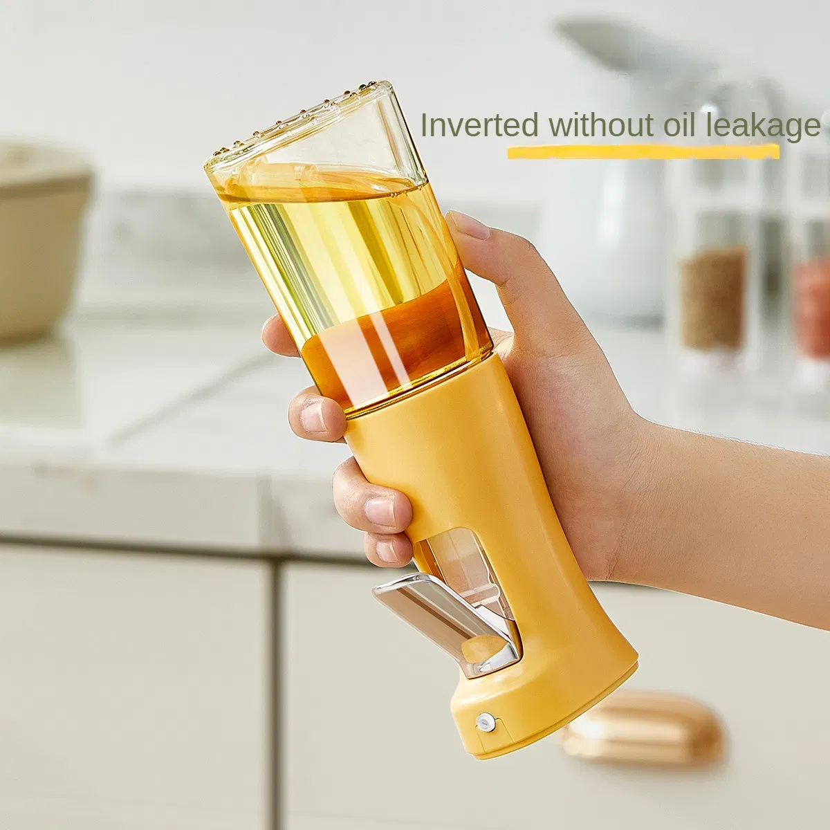 Food-Grade Household Glass Barbecue Kitchen Press Fogging Spray Oil Bottle Leak-Proof