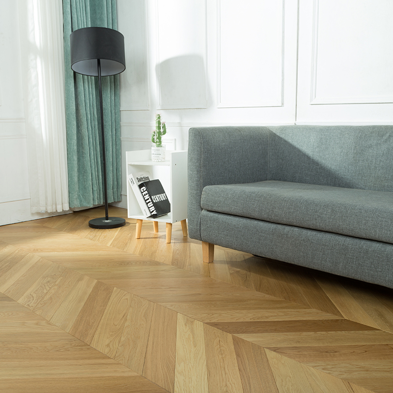 Customized Yellow Solid Hard Wall Cladding Acacia Parquet Flooring WPC Wood Floor