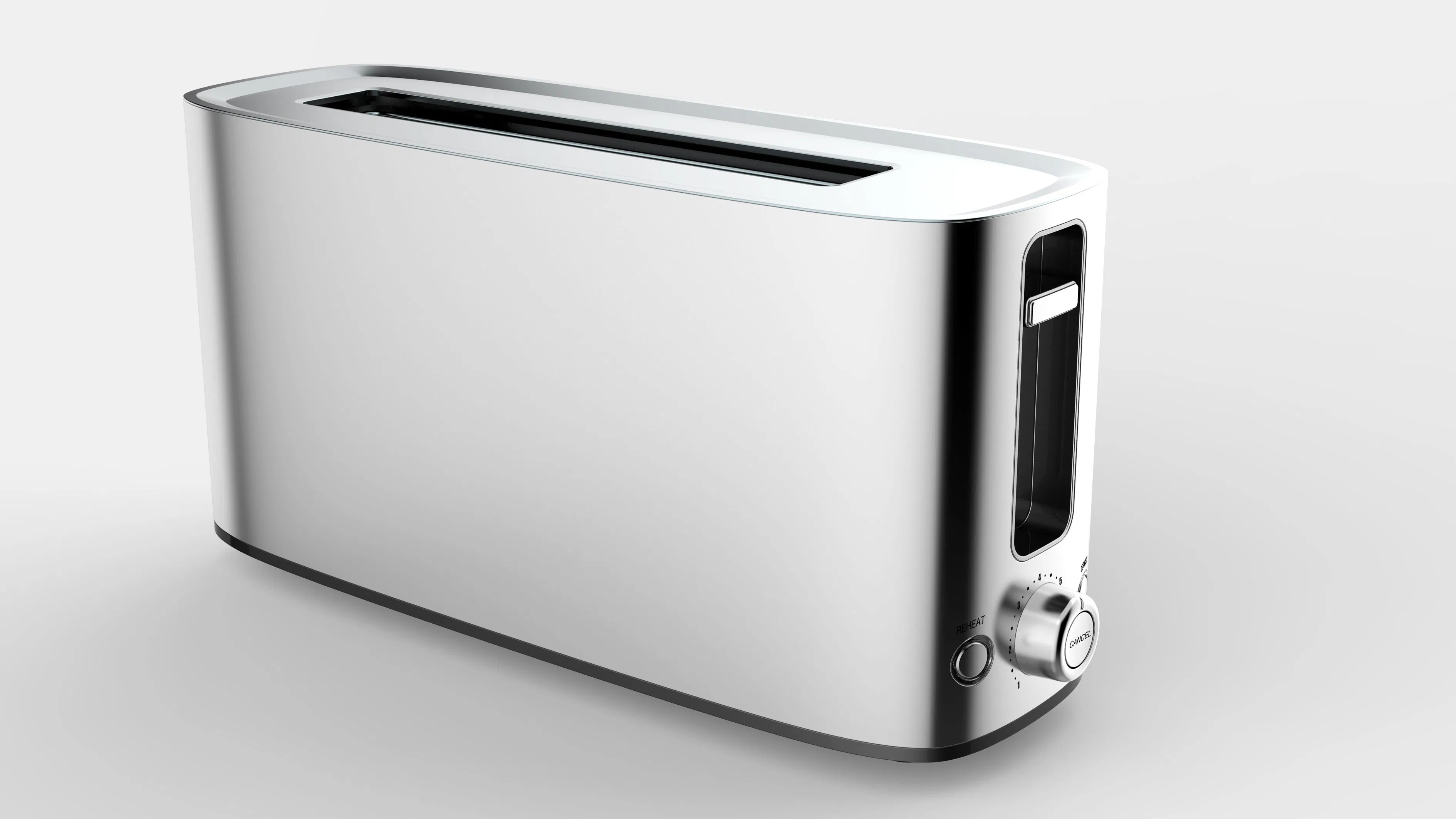 4 Slice 1500W Multi Bread Toaster with Timer Function