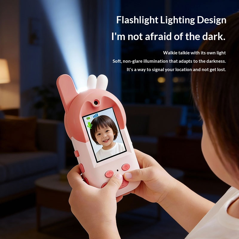 Детская рация D100 с камерой и экраном 2.0 дюйма (2 шт)